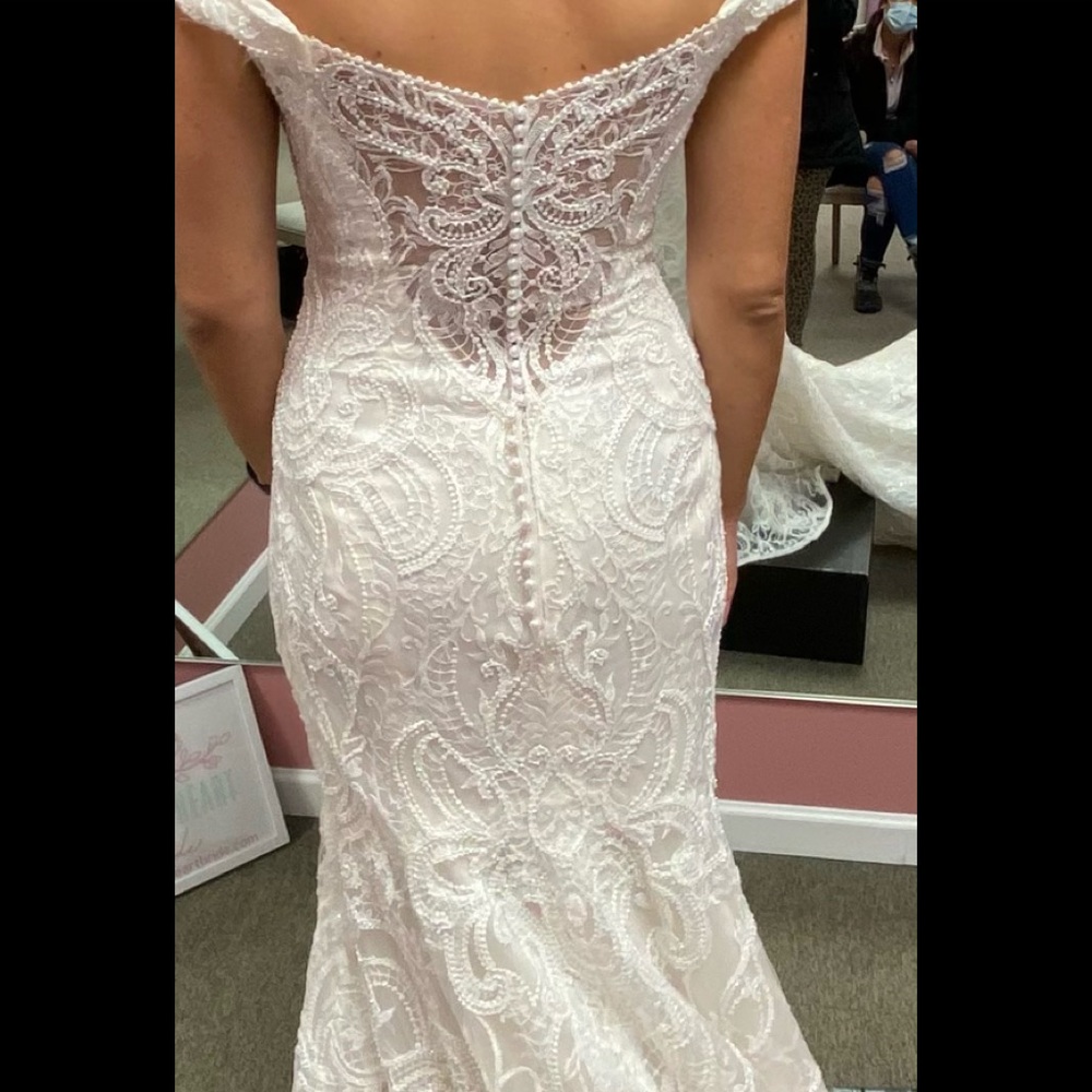 NWT Maggie Sottero BEADED MERMAID WEDDING Gown - Picture 7 of 13